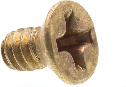 Prime-Line 9000472 Machine Screws, Flat Head, Phillips Drive, #6-32 X 1/4 In., Brass (100 Pack), Zinc in Saudi Arabia