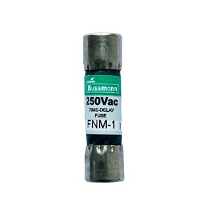 New FNM-1 FNM-1A 250Vac Time Delay Fuse, Pack of 10