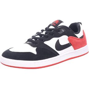 Men's SB ALLEYOOPS - Size 14 US - White/Black-Univ Red