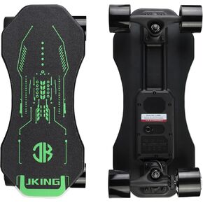 JKING Electric Skateboard for Kids and Teens,Smart Sensors Electric Skateboard,350W Hub-Motor,9.32 MPH Top Speed，4.6 Miles Range,Max Load 160 Lbs,6 Months Warranty