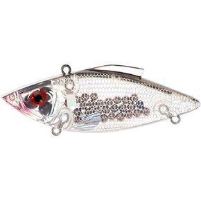 Bill Lewis Lures Lifelike Vibrations Rat-L-Trap Mini-Trap 1/4 OZ Lipless Crankbait Fishing Wobble Sinking Lure, CHROME/BLUE BACK in Kuwait