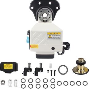 RATTMMOTOR JN500S Power Feed XYZ-Axis 650 in-lb Torque, 2-210RPM, 110V Milling Table Power Feed for Bridgeport and Some Knee Type Milling Machine (X Axis)