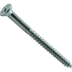 014973292201 Phillips Flat Wood Screws, 6 x 1-3/4, Piece-100