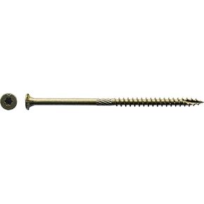 Big Timber 1BTX104 Wood Screws 10x4" Inch T-25-Drive Bit Bronze Star Flat Head (48 Per Box)