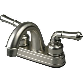 RV Mobile Home Motor Bathroom Bath Sink Faucet, Brushed Nickel