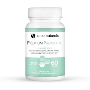 JLM NUTRITIONALS Super Naturals Health - Premium Probiotics 40 Billion CFU - Made with MAKTrek Bipass Technology - (60 ct Capsules)