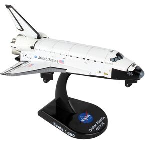 Daron Worldwide Trading PS5823-1 Stamp Orbiter Atlantis Space Shuttle, White