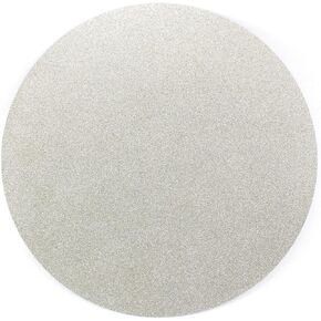 ILOVETOOL 8'' inch Diamond No Hole Flat Lap Disc 80 Grit Grinding Disk