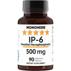 Ip-6 Inositol Hexaphosphate 500 mg per Capsule - 90 Veg Capsules