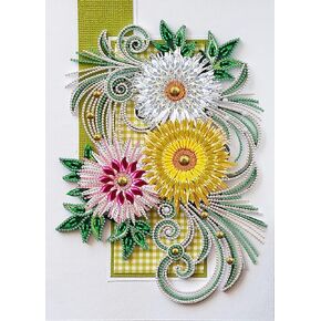 TRRCEPOS Dazzling 5D Diamond Art Painting Kit for Beginner Adults & Girls,Gem Art Dot Set with Cute Flower Pictures and Crystal Rhinestones12 X 16 Inch (Diamond Drawing A)