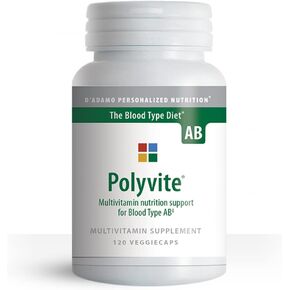 D'Adamo Personalized Nutrition - Polyvite AB 120 vcaps