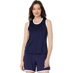 Tail Activewear Dink Sleeveless Pickleball Top Navy Blue MD