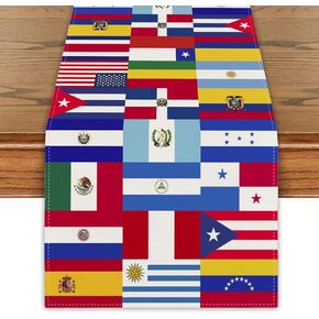 Hispanic Heritage Month Decorations Latin American Table Runner Spanish Classroom Decorations National Hispanic Heritage Month Decorations for Classroom Home