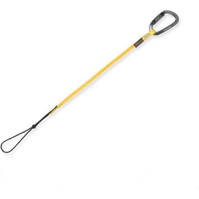 Tool Lanyard with Single Carabiner and Adjustable Loop End, Maximum Weight Limit 10KG / 22.05lb, Anti-loss Rope, Elastic Sling, Tool Anti-Fall Retractable Rope, Hanging Buckle Miss Rope