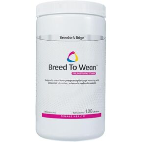Revival Animal Health Breeder's Edge Breed to Wean Pre/Postnatal Vitamin for Med/Lg Dog- 100 ct