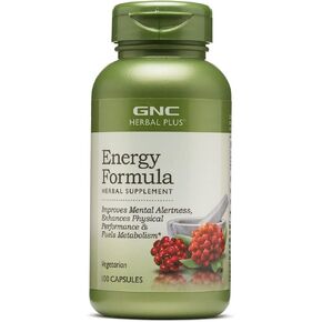 GNC Herbal Plus Energy Formula (100 Capsules)
