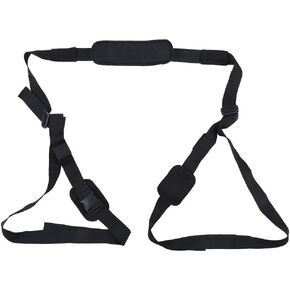 Keenso Surfboard Carrying Strap, Portable Adjustable Nylon Carrying Strap for Kayak Canoe Surfboard with Paddle Loop