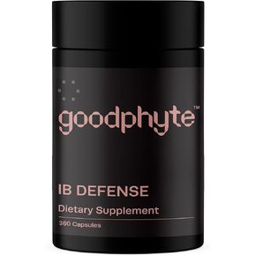 Goodphyte 60 Capsules (1 Month Supply) Premium Digestive Enzyme to Provide Relief from IBS, Constipation, Bloating, Gas, & Indigestion | Absorb More Micronutrients & Feel Better (60 Count)