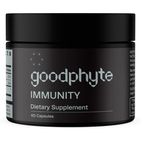 Goodphyte 60 Capsules (1 Month Supply) Premium Digestive Enzyme to Provide Relief from IBS, Constipation, Bloating, Gas, & Indigestion | Absorb More Micronutrients & Feel Better (60 Count)