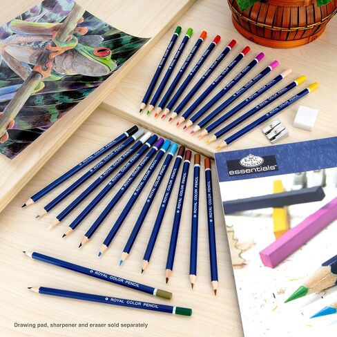Royal & Langnickel Essentials Color Pencil Set, 24/pkg in Saudi Arabia