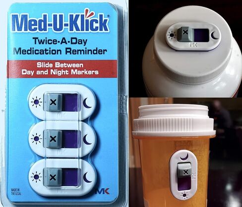 Med-U-klick تذكير بتناول الدواء مرتين في اليوم in Saudi Arabia
