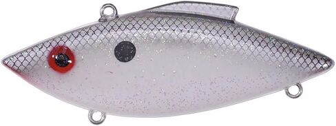Bill Lewis Lures Lifelike Vibrations Rat-L-Trap Mini-Trap 1/4 OZ Lipless Crankbait Fishing Wobble Sinking Lure, CHROME/BLUE BACK in Saudi Arabia