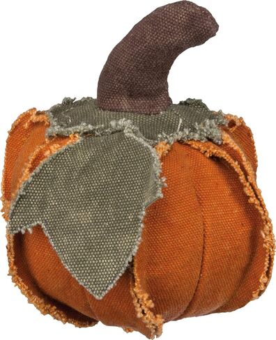 Primitives by Kathy Fabric Pumpkin Decoration, Small, Orange in Saudi Arabia