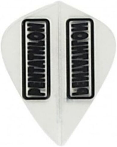 US Darts Pentathlon Clear Kite Dart Flights - 3 مجموعات (9 رحلات جوية) - 100 ميكرو (Ex-Tough) #17 in Saudi Arabia