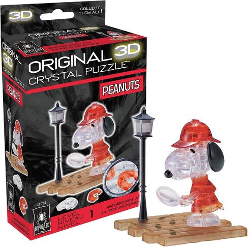 BePuzzled | Peanuts Snoopy Heart Original 3D Crystal Puzzle, Ages 12 and Up in Kuwait