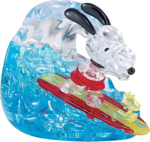 BePuzzled | Peanuts Snoopy Detective Original 3D Crystal Puzzle, Ages 12 and Up, 2.75 x 1.5 x 3.5 inches in Saudi Arabia