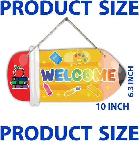 تلوين ملون معلق علامات خشبية ديكور اقتباس ملهم كل طفل هو لوحة فنان معلقة جدار الفن ديكور لحضانة الأطفال غرفة نوم غرفة اللعب ديكورات غرفة المعيشة 5.2 بوصة × 10 بوصة (J722) in Kuwait