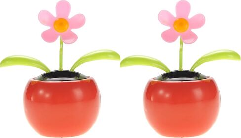 PowerTRC Solar Powered Dancing Flower | Desk, Window, Or Car Decoration Gift Toy | No Batteries Required | Fun Swinging Solar Flower in Saudi Arabia