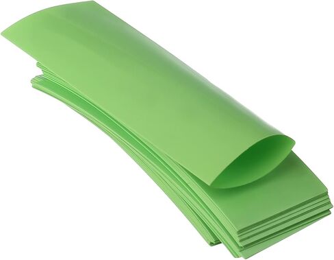 Othmro 30Pcs 2.81Ft Battery Heat Shrink Tubing Kit 1.18inch Flattening Width Insulation PVC Heat Shrink Tubes Shrink Wrap Tubings Industrial Tubings Cable Protector for 18650 Single Section Green in Saudi Arabia