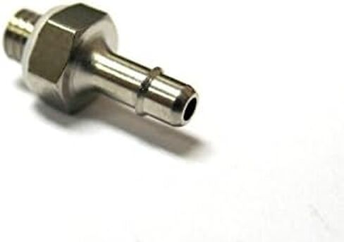 125NP-1M3-SB 1/16" ID M3 ذكر خرطوم بارب واحد/موصل تركيب الأنابيب، مطلي بالنيكل (عبوة من 10) in Kuwait