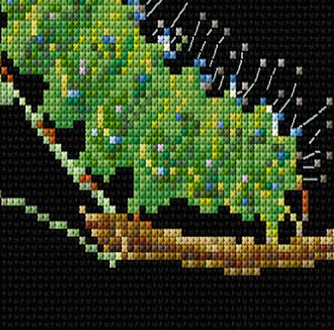 Thea Gouverneur - Counted Cross Stitch Kit - The History of Insects - Aida - 14 Count - for Adults - 566A in Saudi Arabia