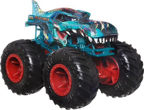 Hot Wheels Monster Trucks Toy Truck 12-Pack, Set of 12 Die-Cast 1:64 Scale Vehicles, For Kids & Collectors (Styles May Vary) (Amazon Exclusive) in Saudi Arabia