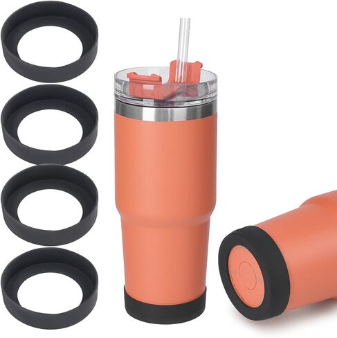 8 PCS Replacement Straw compatible with Stanley 40oz Adveture Quencher Tumbler, 12 inch Plastic Straw with 8 PCS Straw Cover, Extra long Straw fits Stanley 40oz in Saudi Arabia