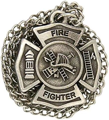 SINGER Spiritual Expressions Pewter Medal for EMS, Military, and Police (Firefighter's Cross) in Saudi Arabia