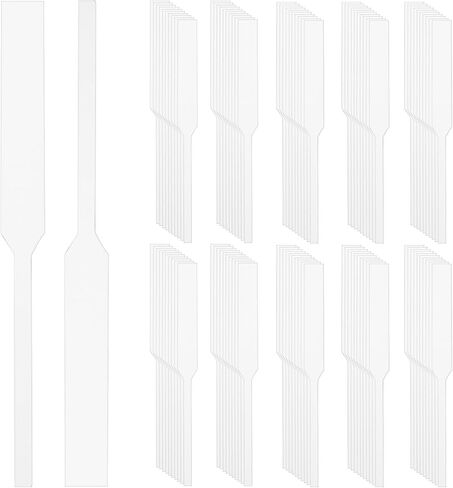 100 Pcs Perfume Tester Strips Disposable Fragrance Tester Strips White Blotter Paper Perfume Test Strips Perfume Making Supplies Scents Essential Oils Aromatherapy Testing13 X 1,2cm in Saudi Arabia