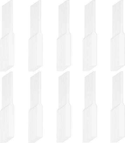 100 Pcs Perfume Tester Strips Disposable Fragrance Tester Strips White Blotter Paper Perfume Test Strips Perfume Making Supplies Scents Essential Oils Aromatherapy Testing13 X 1,2cm in Saudi Arabia