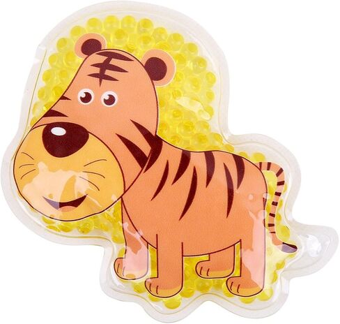 فومي كيدز - عبوات ثلج ممتعة لتخفيف الألم الساخن والبارد. 4 عبوات. تصاميم الحيوانات. مجموعة خرز جل متعددة الاستخدام للأطفال للرقبة والركبة والكاحل والذراع واليد والفخذ والساق. (4 × 3 بوصة لكل منهما) in Kuwait