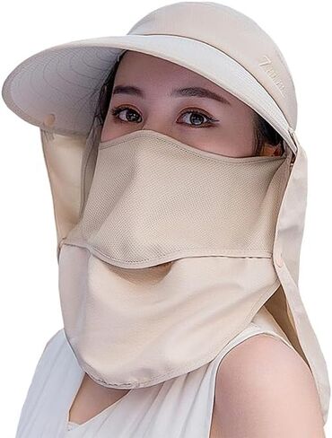 Fashion Outdoor UPF 50+ UV Sun Protection Waterproof Quick Dry Breathable Face Neck Flap Cover Folding Sun Hat in Saudi Arabia