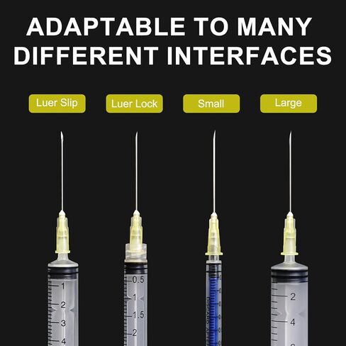 20 إبرة مقاس 1.5 بوصة، مستلزمات مختبرية للاستعمال مرة واحدة، عبوة فردية، عبوة من 100 قطعة in Kuwait