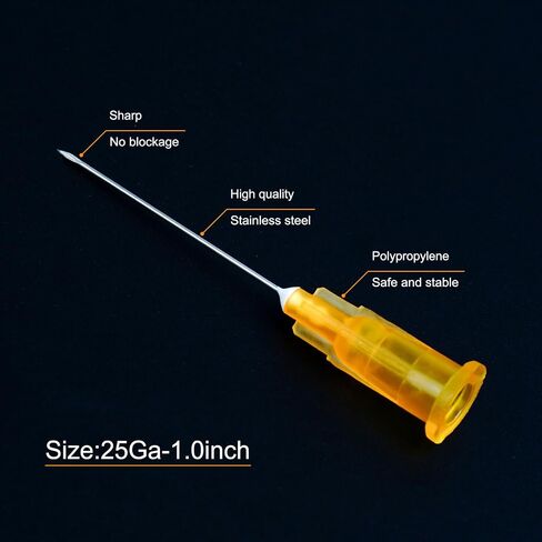 20 Gauge 1.5 Inch Needle Disposable Lab Supplies, Individual Package, Pack of 100 in Saudi Arabia