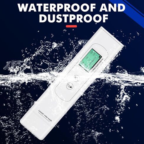 مقياس TDS، جهاز اختبار مياه الشرب 6 في 1، مقياس درجة الحرارة COD TOC TDS UV275 EC، مجموعات اختبار المياه الرقمية لجودة مياه الشرب، مقياس جزء في المليون مع شرائط اختبار الأس الهيدروجيني، وضع التسجيل الذكي in Kuwait