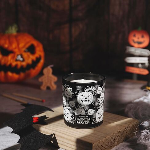 Scented Candle - Haunted Harvest Halloween - 6oz Soy Wax Candle for Autumn, Gift for Her/Him in Kuwait