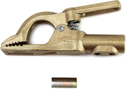 QWORK Welding Bronze Ground Clamp, 1.6 Pounds and 500A, 1 piece in Saudi Arabia