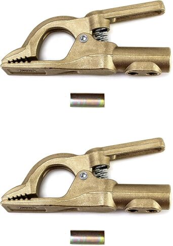QWORK Welding Bronze Ground Clamp, 1.6 Pounds and 500A, 1 piece in Saudi Arabia