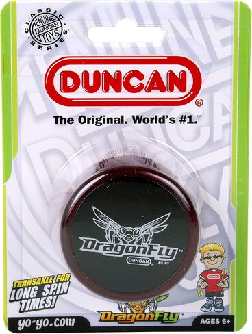 Duncan Dragonfly Yo-Yo -Clear with Green Cap in Kuwait