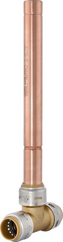 SharkBite Max 1/2 Inch Residential Water Hammer Arrestor, Push to Connect Brass Plumbing Fittings, PEX Pipe, Copper, CPVC, PE-RT, HDPE, UR22630 in Kuwait